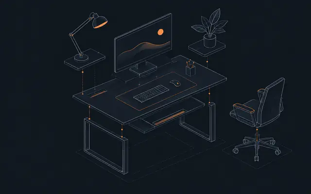 Setup por capas (tipo sticker)
